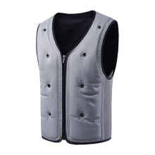 Sommarvatteninfunderad Avdunstande Kylväst för Män, Håll Dig Sval, Ultimata Kylvästen för Utomhusarbete i Värme 2XL