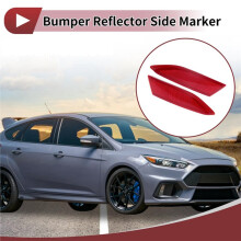 1 Par de Refletores Traseiros de para-Choque BM5Z13A565B, BM5Z13A565A Marcador Lateral de Refletor de para-Choque para Focus 2012-2018