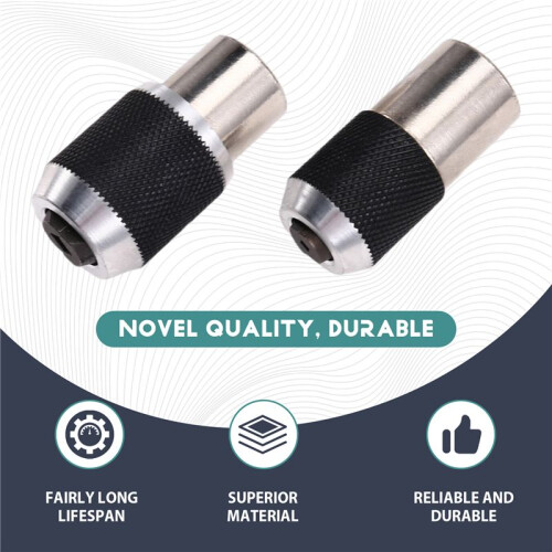 Adjustable Tap Socket Set Adapters 1/2,1/8 Drive 3/8 Tap Sleeve Extraction Holder Threading Tool 2Pcs 1