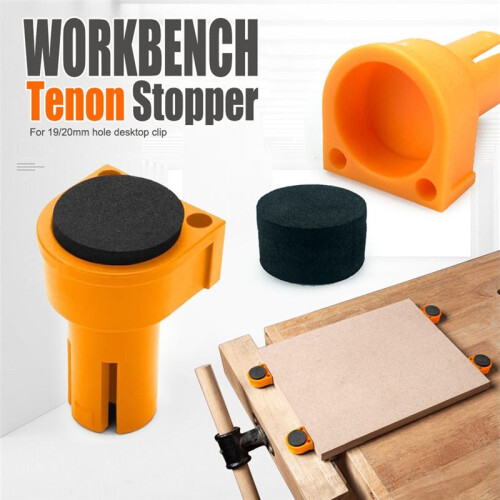 8 PCS Workbench Peg Brake Stops Clamp 19mm Woodworking Table Limit Block Workbench Workshop Tools 1