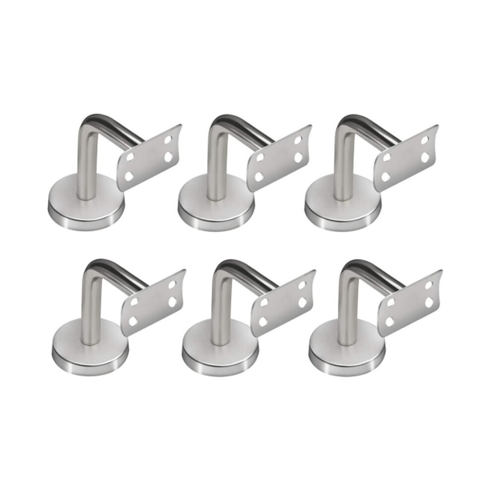 6Pcs Stainless Steel Handrail Bracket For Curved Staircase Handrails,High Quality And Stability Of Stairs And Corridors. 6033122668418