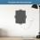 Wall Mount Anti-Theft Lock Holder for Tablets, E-Reader, Phone, Adhesive or Screws Install for Cooking Working Relaxing 5
