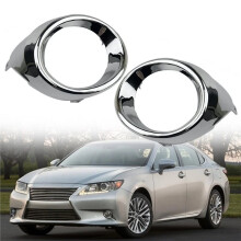 Front Bumper Chrome Fog Light Cover Trim 8148133040 8148233050 for ES300h ES350 2013-2015 Accessories