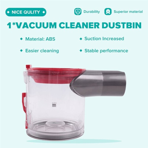 Replacement Dust Bin Compatible with  V7 V8, Clear Dust Cup Container with Cleaning Brush, Handheld Vacuum Cleaner Part 2