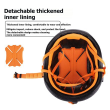 Rock Climbing Helmet Adjustable Climbing Helmet Outdoor Helmet for Sports Rescue Caving Mountaineering B