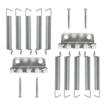 2 Pack Elektrische Gitaar Tremolo Veer Klauw Kit, Tremolo Brug Veer Vervanging, voor ST Stijl Vergrendelende Tremolo Systeem
