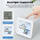 Tuya WIFI Temperature Humidity Sensor Backlight Hygrometer Thermometer  Life APP Control Support Alexa 3
