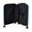 20 Inch ABS Expandable Foldable Carry On Luggage Suitcase, Blue 4