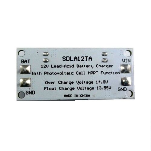 MPPT Solar Panel Controller Charging Module with Terminal for 12V 1-1000AH Lead Acid Battery UPS Storage Battery Car 1