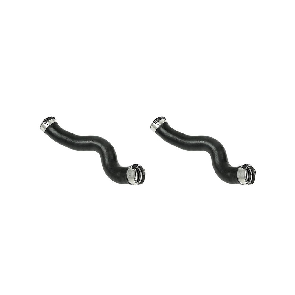 2X Turbo Tube Charge Air Hose For 5 G30 G31 520D 520Dx 7 G11 G12 11618572859 6033419961758