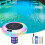 Solar Powered Pool with Temperature Display LED Floating Pool Cleaner for Above Ground & Inground Pools 6