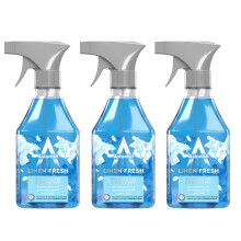 Astonish Vegan Disinfectant Spray, Ready to Use, Virus and Germ Killing, 550ml, Linen Fresh, 3 x 550ml