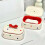 Lovely Soap Dish With Bowknot Lid Soap Container Box For 5