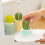 Fun Cactus Dish Scouring Pad Ergonomic Handle Scrubber For-C 6