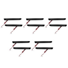 10X Car Rear Bumper Reflector Lights Dustproof Waterproof Tail Stop Running Lamps Brake Light for 3 AXELA
