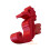 Adorable Sea Horse Design Bath Hook Strong Polylactic-Black 5