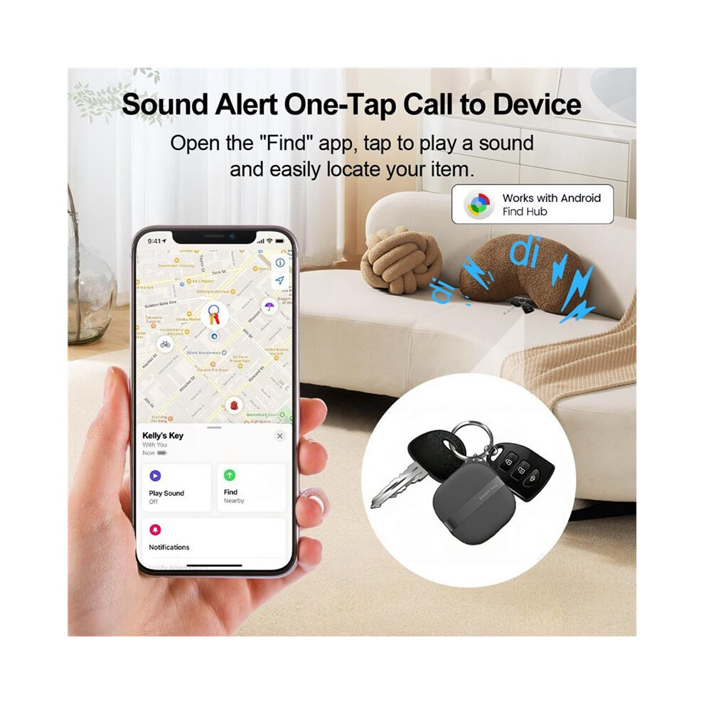 Gps Tracker, Supports Search Center, Remote Positioning, Anti-Lost Key Finder, Suitable For Android. 4711099107810
