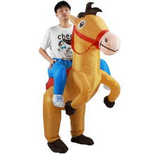(Cheval de Jazz, 150-190cm) Costume gonflable de cheval de jazz, adulte
