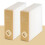 CD Case, 24 Capacity CD/DVD Case Holders Wallet 2 Piece,Hard Plastic DVD Disc Cases Storage Binder for Car Home 1