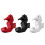 Adorable Sea Horse Design Bath Hook Strong Polylactic-Black 3