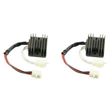 2X Raddrizzatore del Regolatore di Tensione del Motociclo per TZR125 RD125LC RZ125 SR125 SR185 5H0-81960-A0 5HO-H0 SH239