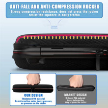 Storage Bag for 2 for 2 NS2 Game Silicone Cover Grips Portable Carrying Protective Case Film Set