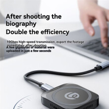 Ulanzi MA55 Magnetic SSD Enclosure Pro Storage 4K ProRes Recording 10Gbps Transfer Type-C Multiport