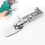 Sewing Rolled , Adjustable Width Rolled Hemmer Foot, Sewing Machine Rolled Hem Attachment Hemming Tool (12-20mm) 2