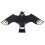 Bird Repeller Kite Simulation  Flash Reflective Repeller Wind  Repeller for Backyard Lawn Farm Garden,1.2m 1