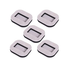 5 Piezas TapóN de Rueda de Muebles TapóN de Cama Taza con Ruedas Adecuado para Todo Tipo de Muebles Sobre Ruedas (Beige)