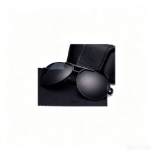 ( Black 02) Men's HD Sunglasses With Box Classic Driving Glasses