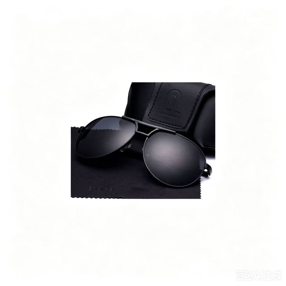 Photos - Sunglasses Men's HD With Box Classic Driving Glasses Black,Not,Specified( Black 02)