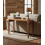 Entryway Console Table with Curved Waterfall Edges 1