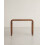 Entryway Console Table with Curved Waterfall Edges 3
