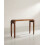 Entryway Console Table with Curved Waterfall Edges 2