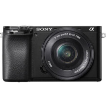 Sony A6100 Spiegelreflexcamera Lens E Pz 16 50Mm 4K 24Mp Zwart