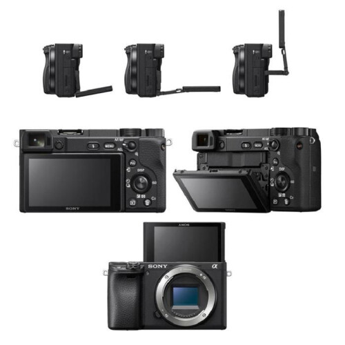 Sony Caméra Sony A6100 Hybride Objectif E Pz 16 50Mm 4K 24Mp Noire 2