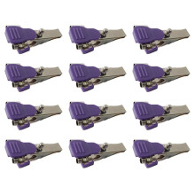 12Pcs Multi-Function ECG/EKG Alligator Clip Electrodes for Animals Veterinary or to Use with Banana Plug and Fix Cables