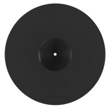 Tapis de Plateau de Platine Vinyle en Acrylique, Antidérapant, pour Disques Vinyle LP, Accessoires de Remplacement, Noir
