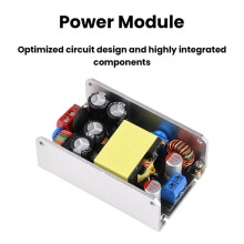 120W Power Supply Board High Efficiency AC 100-265V to 19V-30V Adjustable Power Converter Module