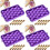 4X Silicone DIY Soap Making Kit Grape Soaps Molds Exquisite Mold for Handmade Soap Making Gift (Without Soaps) 1