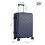 28 Inch ABS Hard Shell Diagonal Textured Luggage Suitcase, Dark Blue 2