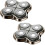 2Pack Professional Replacement  for Skull Pitbull Gold PRO 2