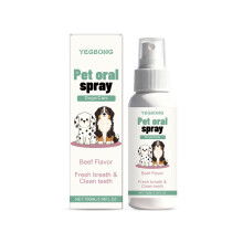 Mondverzorgingsspray voor huisdieren: verfrissende ademverfrisser en dagelijkse reinigingsmondspoeling voor honden en katten.