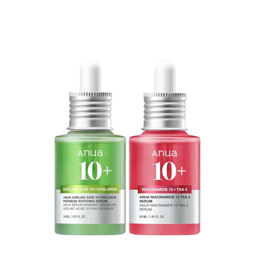 10% Νιασιναμίδη TXA 4% Αζελαϊκό Οξύ 10% Serum Duo Καταπραϋντικό Σετ Περιποίησης για