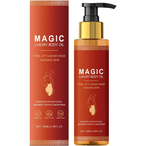 Magic Body Oil 100ml Συσφικτικό και Ενυδατικό Φυσικό Ξηρό Λάδι Σώματος με Βιταμίν