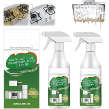 Detergente schiumogeno enzimatico multiuso, confezione da 2, potente spray per la cucina, ideale per mobili, piani cottura, forni