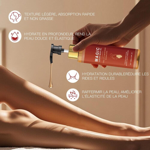 Magic Body Oil 100ml Συσφικτικό και Ενυδατικό Φυσικό Ξηρό Λάδι Σώματος με Βιταμίν 1