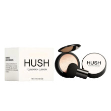 Brightening Cushion Foundation 18g Full Coverage Liquid Makeup Compact for Ivory Skin Tones Smooth Flawless Base
