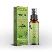 Rozemarijn Haarverzorgingsspray: Hydraterende en gladmakende haarmist voor het hydrateren van dof haar en het versterken van de na